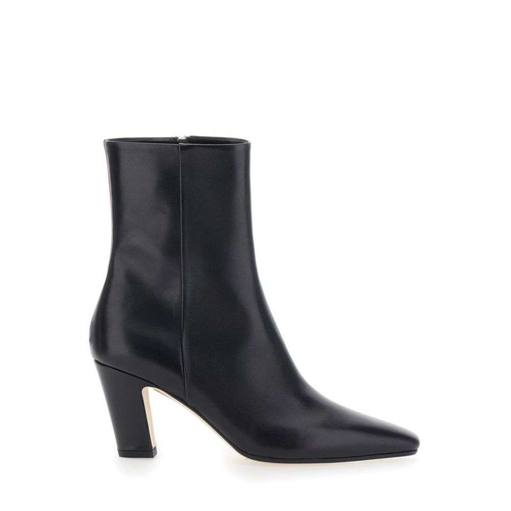 Aeyde Women Black Calfskin Maris Ankle Boots Unisex